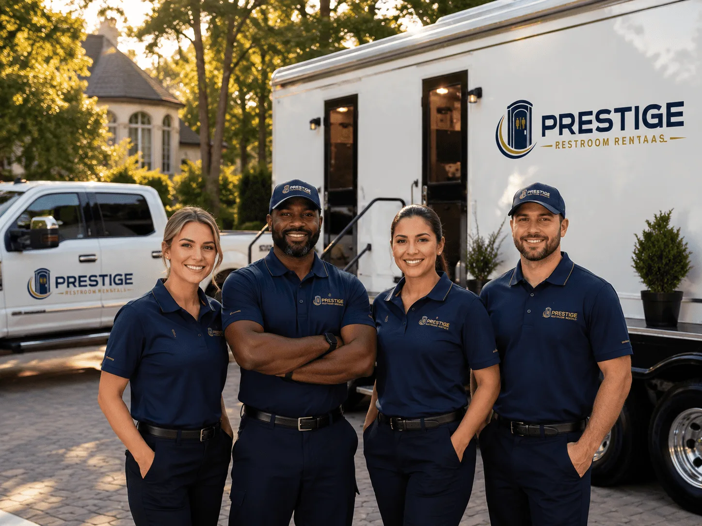 Trusted Luxury Portable Restrooms company in Morrow, LA